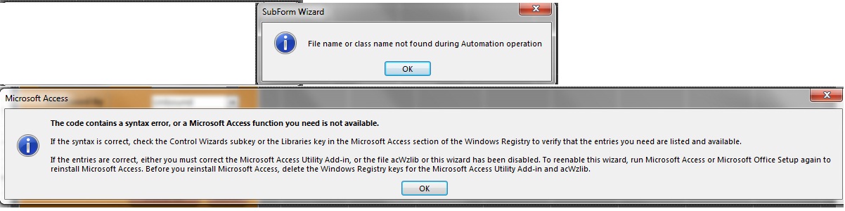 file-name-or-class-name-not-found-during-automation-operation-access